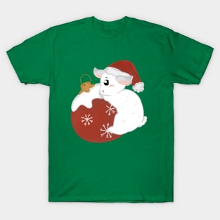 Claude and Christmas Ball _ Bunniesmee Christmas Edition T-Shirt